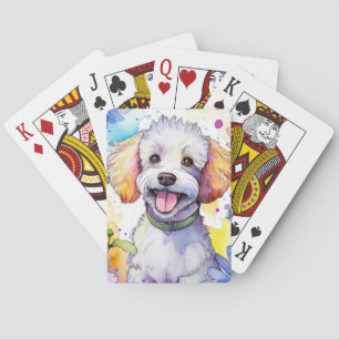 Cartas para jugar al perro caniche