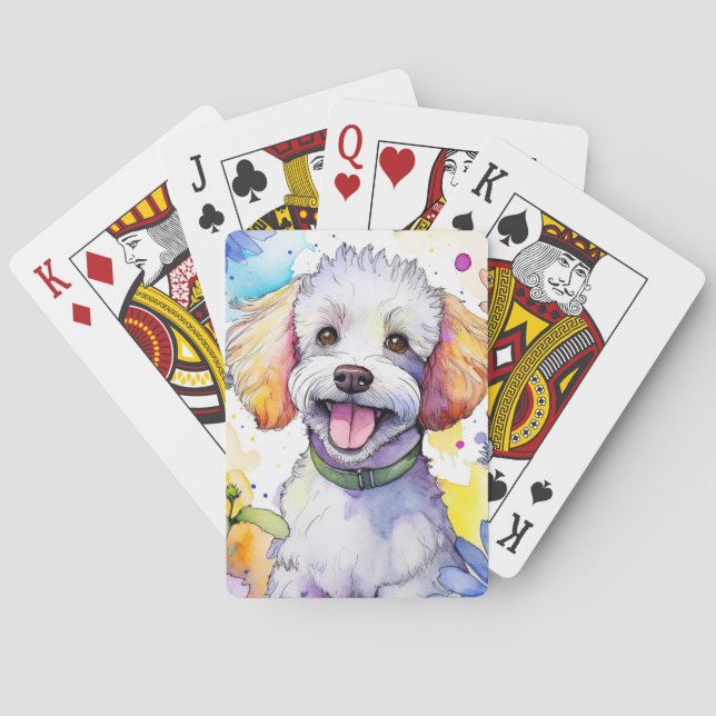 Cartas para jugar al perro caniche (Reverso)