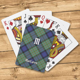 Cartas para jugar Clan MacLaren Tartan