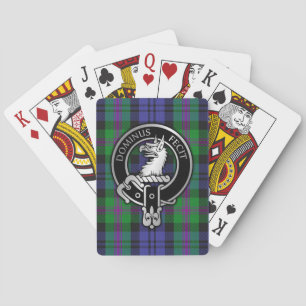 Cartas para jugar en bicicleta de Clan Baird Escud