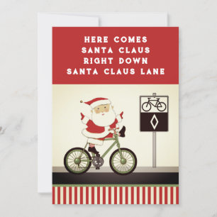 Cartas para Navidades de vacaciones en bicicleta