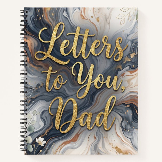 Cartas para ti, papá: Diario de duelo (Anverso)