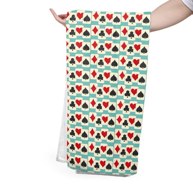 Cartas Retro Para Jugar El Set De Toallas De Baño  (Subido por el creador)