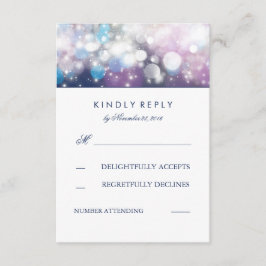 Cartas RSVP de bodas de boda de la Armada
