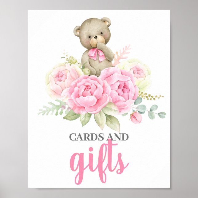 Cartas y regalos Señales de oso (Frente)