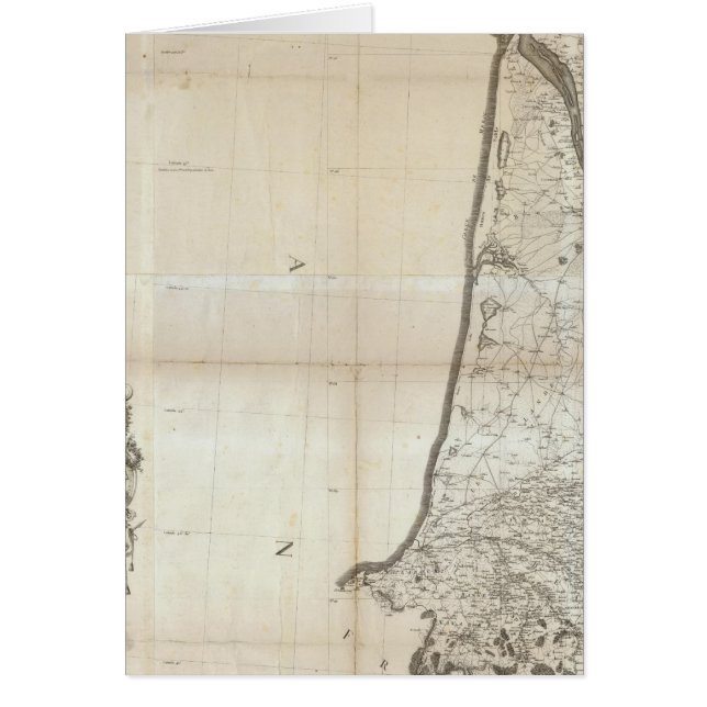 Carte de la France SO (Frente)