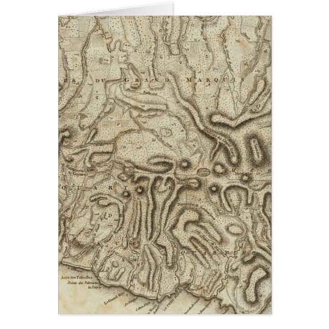 Carte de l'Isle de la Grenade (Frente)