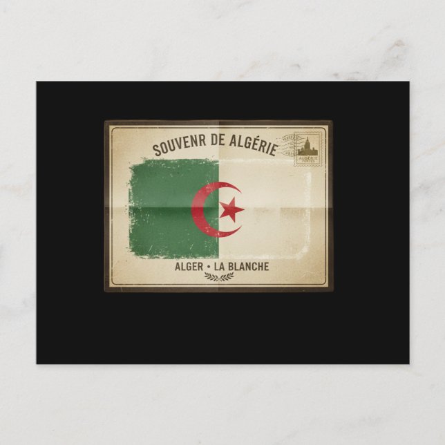 carte postal Algérie (Anverso)