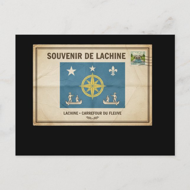 carte postal de  Lachine (Anverso)
