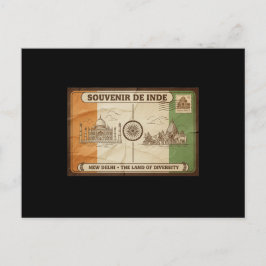 carte postal inde