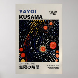 Cartel abstracto de Yayoi Kusama - Impresión de Ya