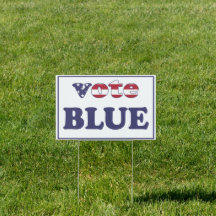 Azul del voto - Tipografía de la bandera estadouni
