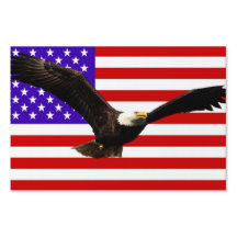 Bandera estadounidense con águila Estados Unidos