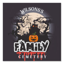 Cementerio de nombre personalizado de la familia G