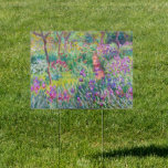 Cartel Claude Monet - El jardín del Iris en Giverny<br><div class="desc">El Jardín Iris de Giverny / El Jardín del Artista en Giverny - Claude Monet,  1899-1900</div>