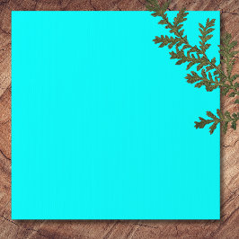 Cartel Color sólido azul neón | Clásica
