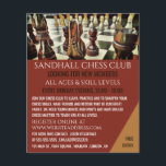 Cartel de ajedrez pintado, publicidad en el club d<br><div class="desc">Cartel De Ajedrez Pintado,  Volantes De Publicidad Del Club De Ajedrez Por La Tienda De Tarjetas De Negocios.</div>