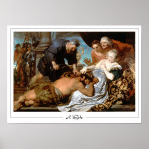 Cartel de arte de Anthony van Dyck Zedign #21