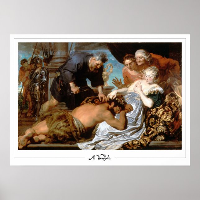 Cartel de arte de Anthony van Dyck Zedign #21 (Frente)