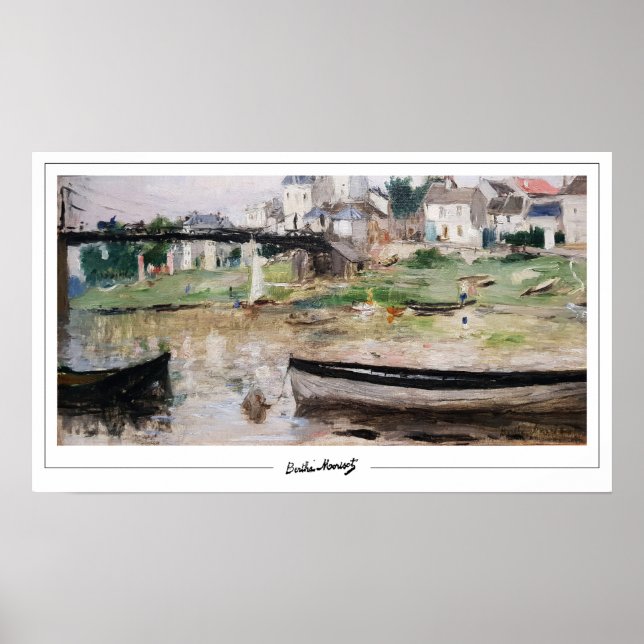 Cartel de arte de Berthe Morisot Zedign #321 (Frente)