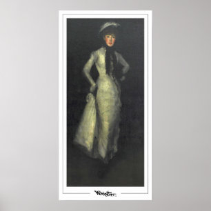 Cartel de arte de James McNeill Whistler Zedign #3