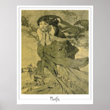 Cartel de Arte de Zedign de Alphonse Mucha #412