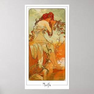 Cartel de Arte de Zedign de Alphonse Mucha #66