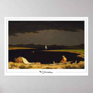 Cartel de arte de Zedign de Martin Johnson Heade #