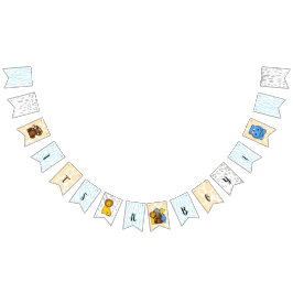 Cartel de Baby Shower de Animales de Zoológico de 