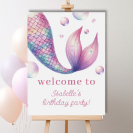 Cartel De Bienvenida De La Fiesta De Cumpleaños De