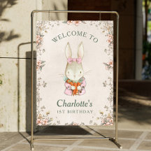 Cartel de Bienvenida del Primer Cumpleaños de Some