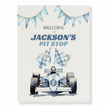 Cartel de Bienvenida para el 1er Cumpleaños del Ni