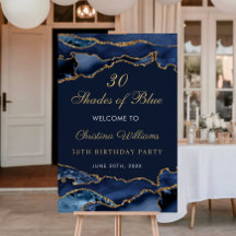 Cartel de bienvenida para fiesta de cumpleaños con