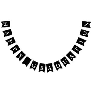 Cartel de Bunting "Feliz Graduación"