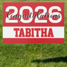 Cartel de celebración de graduación 2026 en negrit
