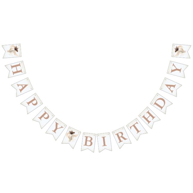 Cartel de cumpleaños de Fairy en el jardín mágico (Todo)