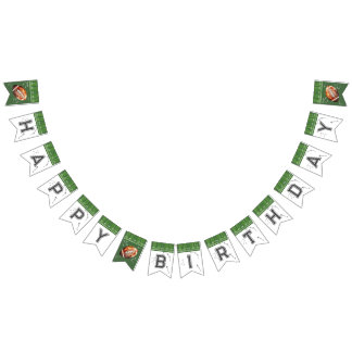 Cartel de cumpleaños de fútbol, primer año de caíd