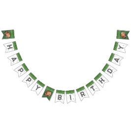 Cartel de cumpleaños de fútbol, primer año de caíd