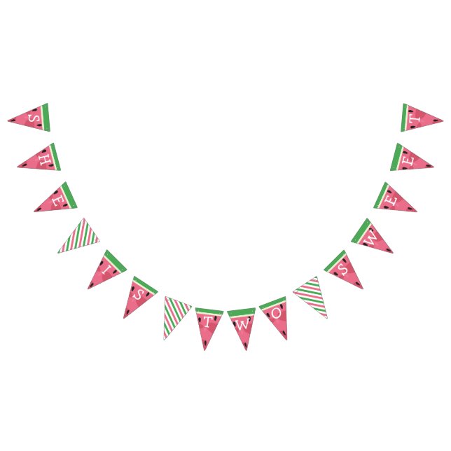 Cartel de cumpleaños de la sandía (Todo)