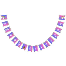 Cartel de cumpleaños de Rainbow Unicorn | Cumpleañ