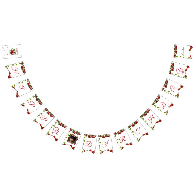 Cartel de cumpleaños feliz de Apple of Our Eye Pho (Todo)