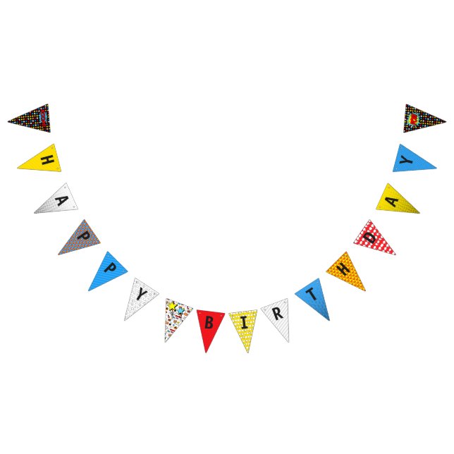 Cartel de cumpleaños feliz de superhéroe (Todo)