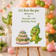 Cartel de espuma personalizado para cumpleaños 5 d