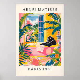 Cartel de gorila en bañera rosa, decoración de dop