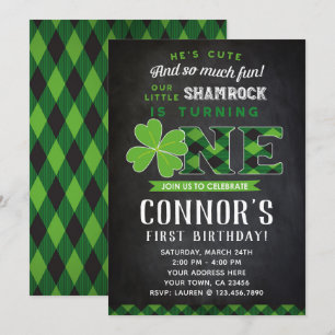 Cartel de invitación a San Patricio