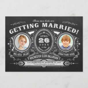 Cartel de invitaciones a bodas fotográficas para n