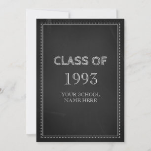 Cartel de invitaciones a reunión de clase