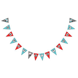 Cartel de la bandera de la bandera del cumpleaños