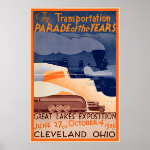 Cartel de la Exposición de los Grandes Lagos, Arte