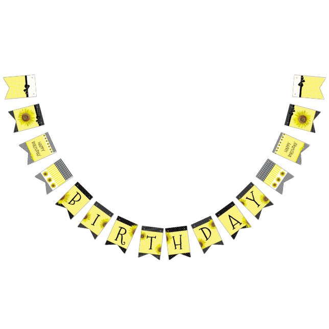 Cartel de la fiesta de cumpleaños del girasol pers (Todo)